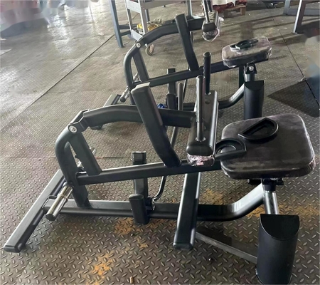 Peso massimo dell'utilizzatore 300 kg Macchina di sollevamento del polpaccio seduta per l'allenamento della forza delle gambe con piastre