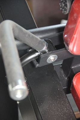Acciaio commerciale 45 gradi Hack Squat Gym Macchine di allenamento Pin caricato Body Building