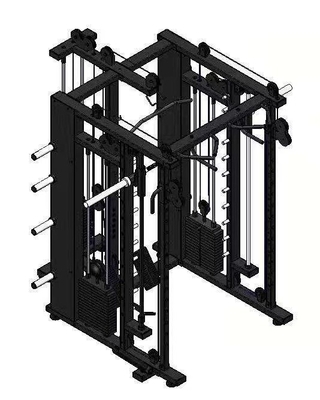 Macchina Smith commerciale all-in-one per l'addestramento funzionale del rack