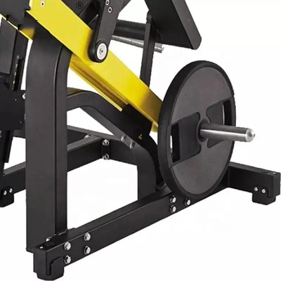 Attrezzature per l'allenamento di forza fisica per palestra o casa Piastra in acciaio carica leg curl in piedi
