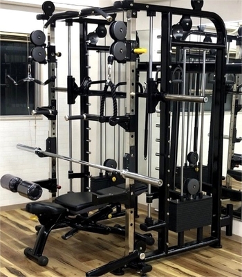 Grandi attrezzature per palestra a domicilio Macchine Smith multifunzionali per allenamento completo del corpo