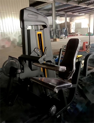 Universal Medium Loader Steel Sitting Leg Curl Machine per allenamento in palestra Selezione del carico pin