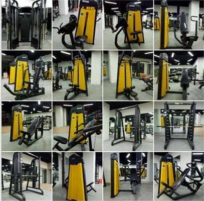 Universal Medium Loader Steel Sitting Leg Curl Machine per allenamento in palestra Selezione del carico pin