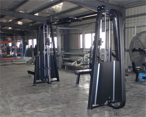 Cable crossover regolabile per allenamento di forza e bodybuilding