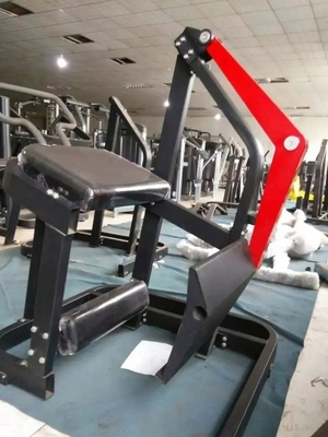 Macchina da canottaggio a piastra di acciaio per allenamento di forza e allenamento muscolare della schiena in palestra