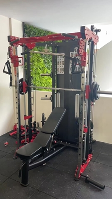 Multifunzione spalla petto gambe Pressa Power Squat Rack per la casa OEM personalizzazione