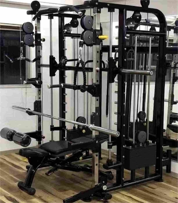 Centro di allenamento tutto in uno all' interno multifunzionale commerciale Smith Steel Machine Peso stacks