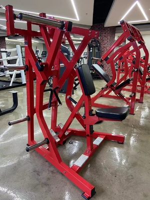 1220*1200*1710 mm Low Row Iso Lat Pulldown Machine per esercizio laterale della schiena