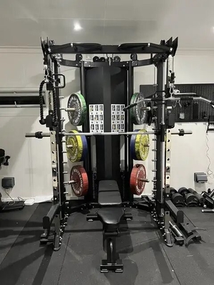 Allenamento della forza Bodybuilding Power Squat Rack Smith Macchina per la casa o commerciale