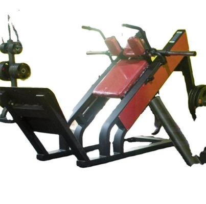 Peso stack macchina acciaio 45 gradi Hack Slide Leg Press Hack Squat per palestra commerciale