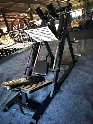 Dispositivo regolabile a doppia funzione per la pressione delle gambe a piastra carica Hack Squat Machine per palestra commerciale