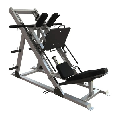 Durabile universale 2 in 1 doppia funzione piastra caricato Leg Press Hack Squat Gym Equipaggiamento