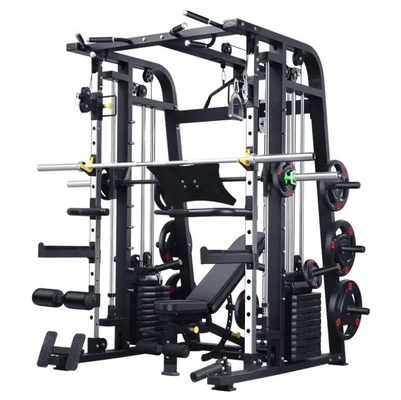 Home Stazione di allenamento per sollevamento pesi multifunzione con macchina Smith unisex