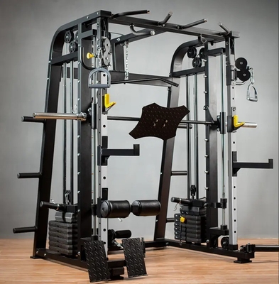 Home Stazione di allenamento per sollevamento pesi multifunzione con macchina Smith unisex