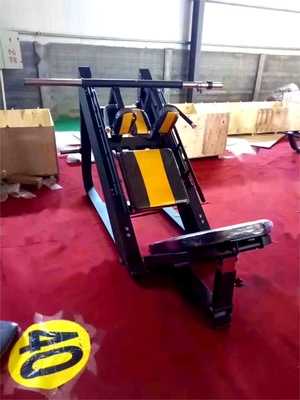 45 gradi Hack Slide Leg Press Hack Squat Machine per la forza di palestra e scultura del corpo