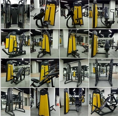 45 gradi Hack Slide Leg Press Hack Squat Machine per la forza di palestra e scultura del corpo