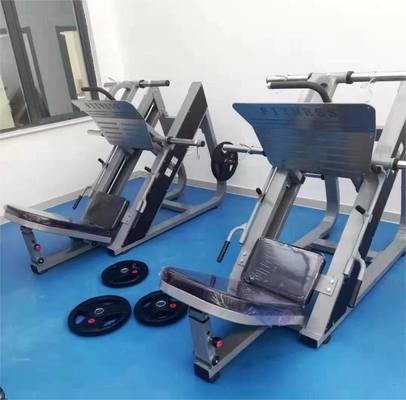 Costruzione del corpo Esercizio Strength Machine per 45 gradi Piastra caricato Leg Press Training