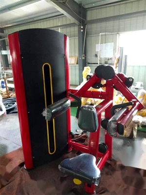 Pini di acciaio caricati seduti spalle orizzontali braccia allenamento attrezzature per palestra commerciale