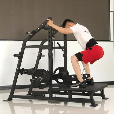 Attrezzatura per palestra commerciale cintura carica a piatto attaccamento squat per forza multifunzione