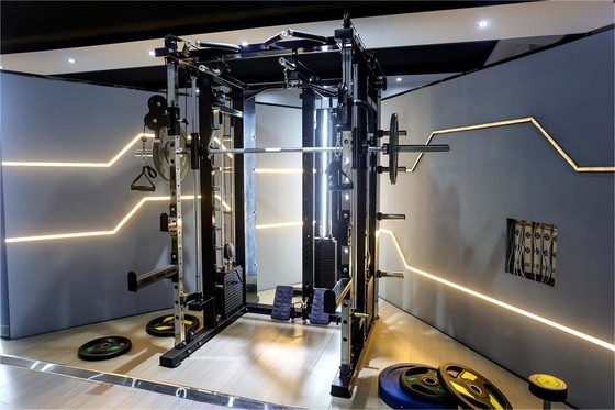 3*80 kg stack di peso commerciale tutto in uno Smith Machine attrezzatura completa fitness