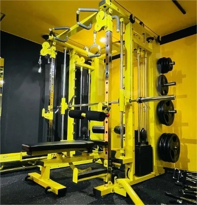 Funzionale allenatore Leg Press Multifunzione Power Rack Smith Machine 2200 * 1500 * 2200 MM
