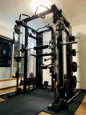Unisex Functional Trainer Smith Machine Pin caricato e piastra caricata per il rack di ginnastica a casa