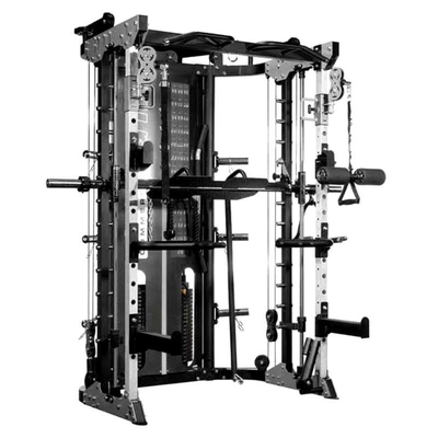 Stile di allenamento sportivo Multifunzionale Power Squat Rack e Smith Machine per l'allenamento