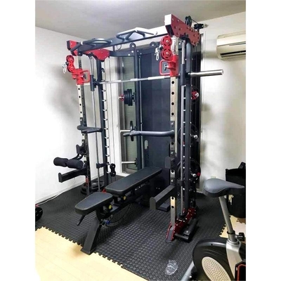 Stile di allenamento sportivo Multifunzionale Power Squat Rack e Smith Machine per l'allenamento