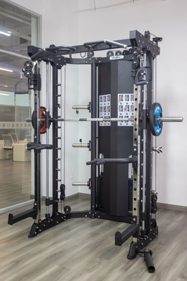 Allenatore multifunzionale avanzato per palestra commerciale, cavo crossover, Power Squat Rack, Smith Machine