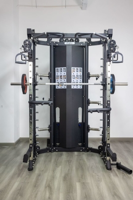 Allenatore multifunzionale avanzato per palestra commerciale, cavo crossover, Power Squat Rack, Smith Machine