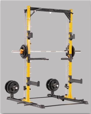 Macchina Smith multifunzionale per palestra a casa con leg press e pull up bar tubo di acciaio Q235