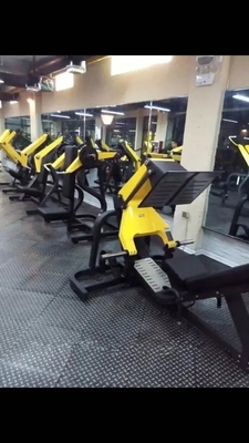 Leg Press Hack Squat Strength Training Plate Machine caricata 1120*1710*1170mm Dimensioni