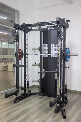 Allenamento per bodybuilding Macchina Smith multifunzione con sollevamento di pesi personalizzabile