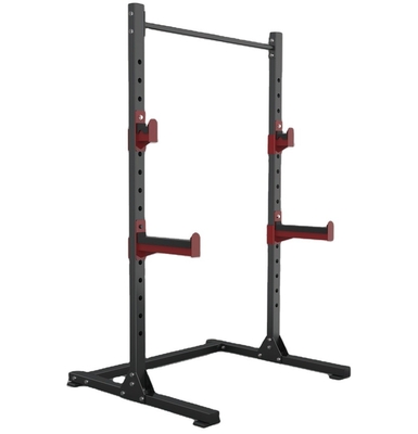 Apparecchiatura di allenamento per palestra a casa pieghevole Banchina di peso Barbell Bar Mezzo scaffale per casa