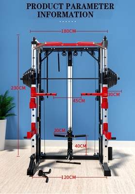 Peso banco Remare Leg Press Multi Funzione Smith Machine per il centro di fitness di lusso