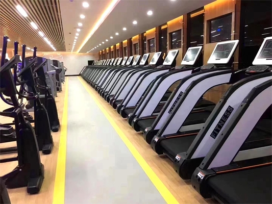 Attrezzatura commerciale per palestra Q235 tapis roulant LCD a schermo tattile per allenamento di forza a casa