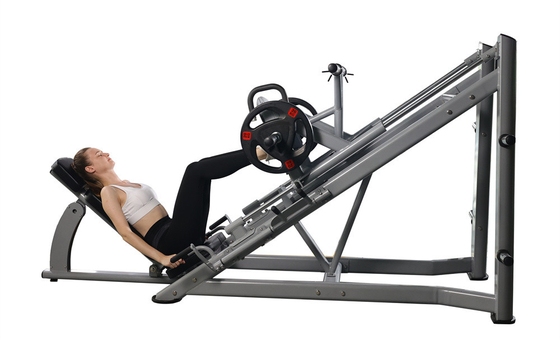 Medium Loader Plate Loaded Machines 45° Leg Press Hack Squat per la scultura del corpo