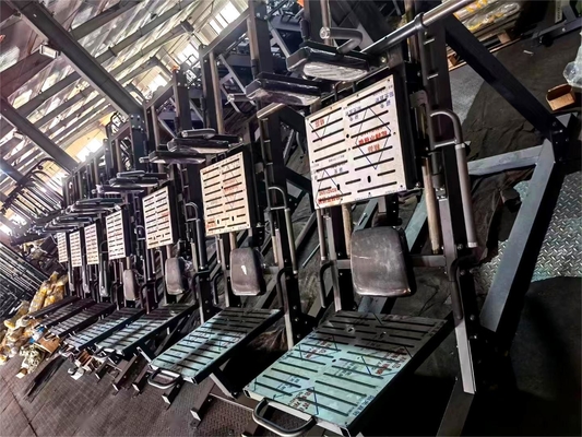 Attrezzature per palestra commerciale Stall Leg Press Hack Squat 2 in 1 Placca a doppia funzione caricata