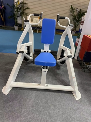 Apparecchiature per palestra Piastra carica esercizio toracico seduta macchina da remi per bodybuilding