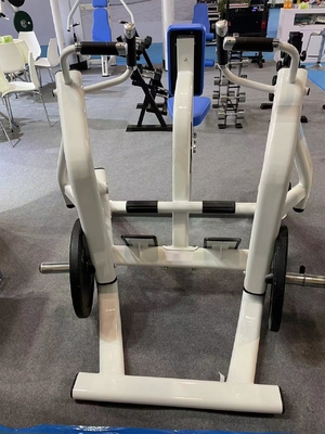 Apparecchiature per palestra Piastra carica esercizio toracico seduta macchina da remi per bodybuilding