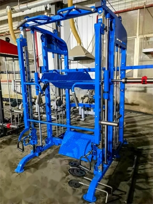 Attrezzatura per allenamento a domicilio Power Cage Squat Rack con Smith Machine multifunzione