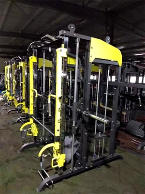 Attrezzatura per allenamento a domicilio Power Cage Squat Rack con Smith Machine multifunzione