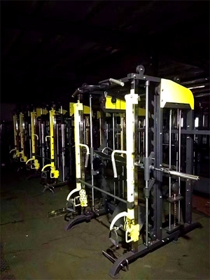 Attrezzatura per allenamento a domicilio Power Cage Squat Rack con Smith Machine multifunzione