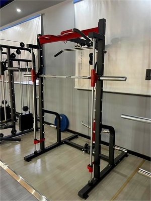 Stazione multifunzionale di allenamento fisico per la pressione del banco del petto della spalla e del supporto per squat