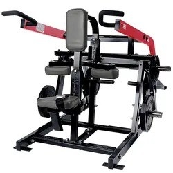 Bodybuilding Plate Macchine caricate seduti Dips per braccia spalle e schiena allenamento
