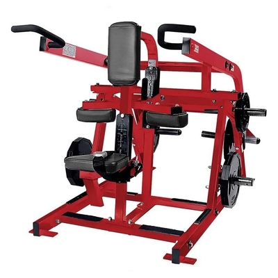 Bodybuilding Plate Macchine caricate seduti Dips per braccia spalle e schiena allenamento