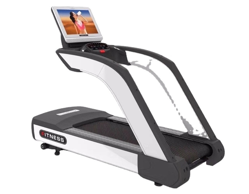 Test del battito cardiaco wireless tapis roulant commerciale per guida elettrica Tipo di palestra