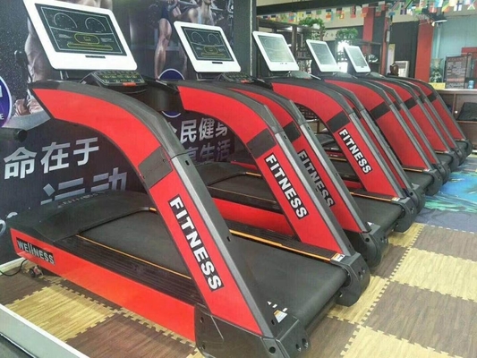 Test del battito cardiaco wireless tapis roulant commerciale per guida elettrica Tipo di palestra