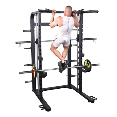 Aggiornare la palestra a casa con una stazione multifunzionale di sollevamento pesi squat rack e altro