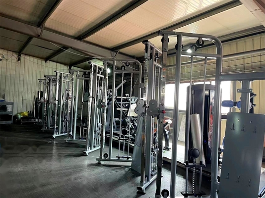 1300*2010*2110mm attrezzature per palestra a domicilio Multi Power Cage Smith Machine Functional Trainer